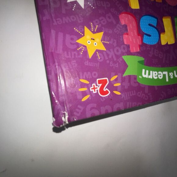 Listen & Learn First Words Book & 27-Button Sound Pad Electronic Toy Toddler - Picture 2 of 6